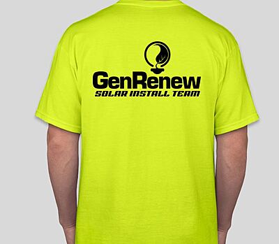 Installer Shirts - Safety Yellow